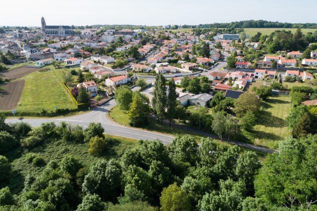 Ville Vue De La Campagne