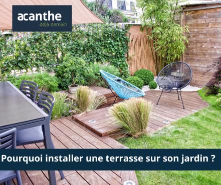 Pourquoi installer une terrasse dans son jardin ?