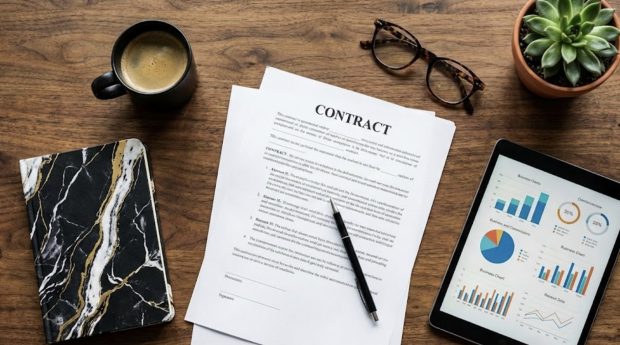 Documents contractuels et analyse financière autour d’un compromis de vente